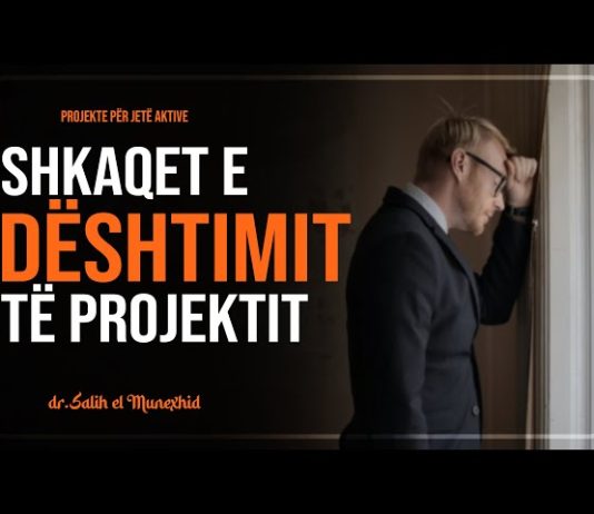 SHKAQET DHE FAKTORËT E DËSHTIMIT TË PROJEKTEVE
